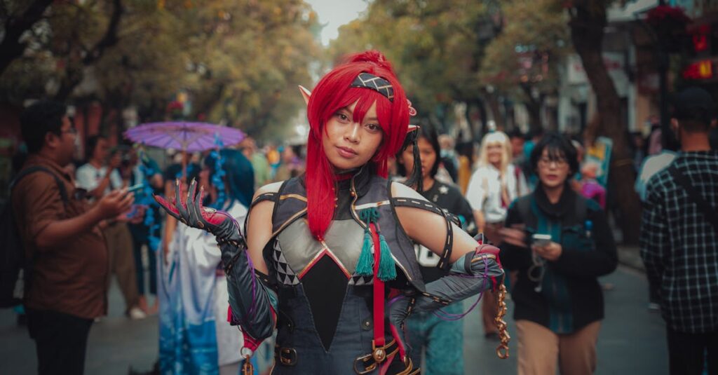 藤子不二雄の作品をアニメ、映画、記念館で楽しむ家族のシーン。初心者向けの楽しみ方を象徴する楽しいイラスト。